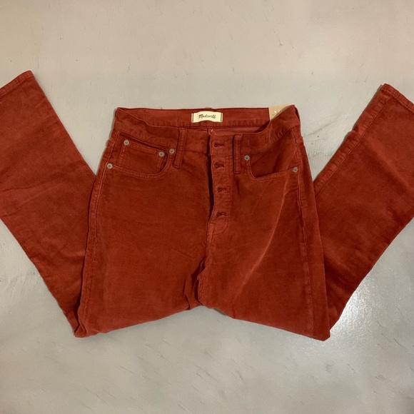 Madewell Pants - Madewell Cali Demi-Boot Corduroy Pants